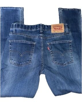 Levi's Blue Denim Jeans Size 14Reg Waist 27 Length 29